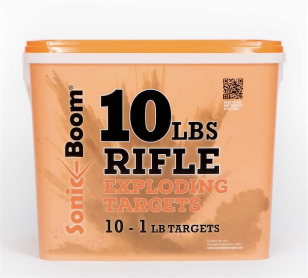 Picture of Sonic Boom 1Lb Exploding Target- 10 Pack Bucket SBT0110P 091037610935