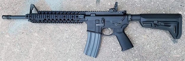 Picture of Sons OF Liberty Gun Works M4-C4 16"Midgas Lft Raptor LT A2 FH Mbus