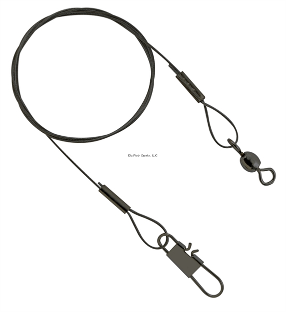 Picture of South Bend 18In Black Leaders 45Lb 2Pk