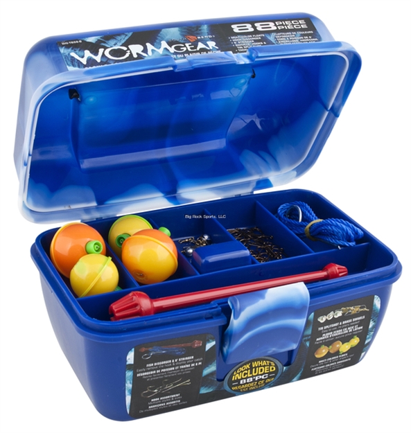 Picture of South Bend 88 Piece Loaded Tackle Box Blue
