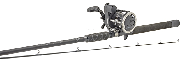 Picture of South Bend Black Beauty 7' 2Pc Medium Heavy Fresh Water Trolling Combo