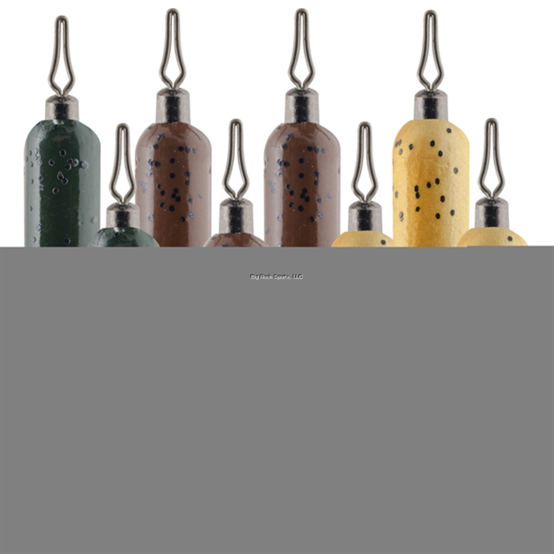 Picture of South Bend Drop Shot Weights Cylinder 1/4 Assorted Colors