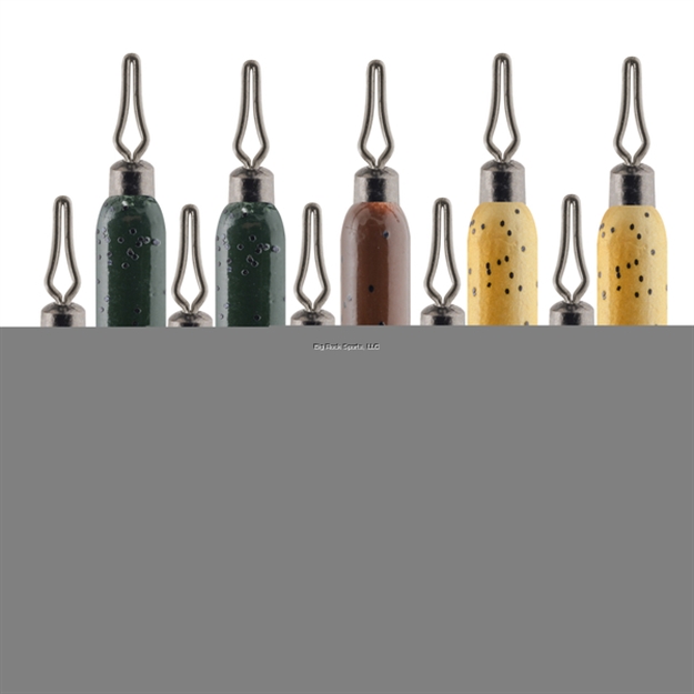 Picture of South Bend Drop Shot Weights Cylinder 1/8 Assorted Colors