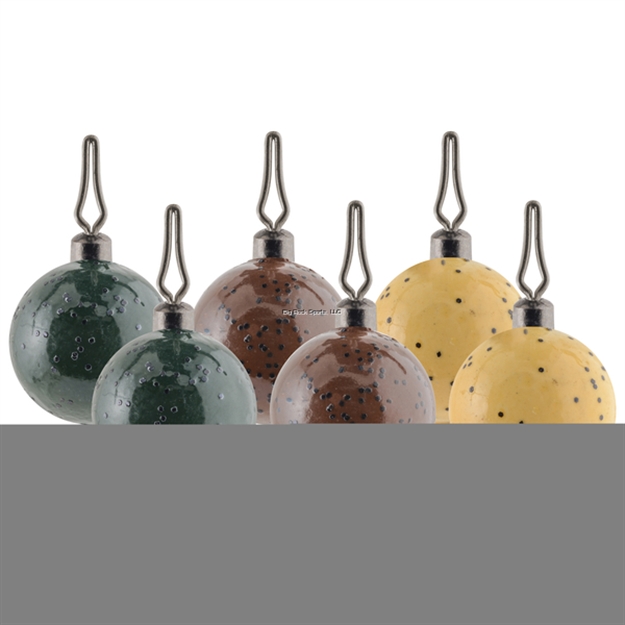 Picture of South Bend Drop Shot Weights Round 3/8 Assorted Colors