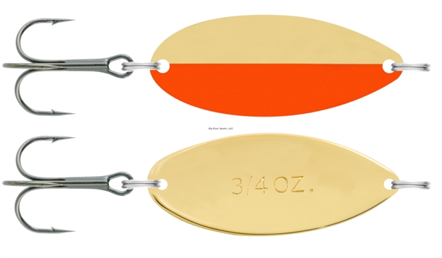 Picture of South Bend Kast-A-Way Shud-L Spoon 3/4Oz Orange Gold