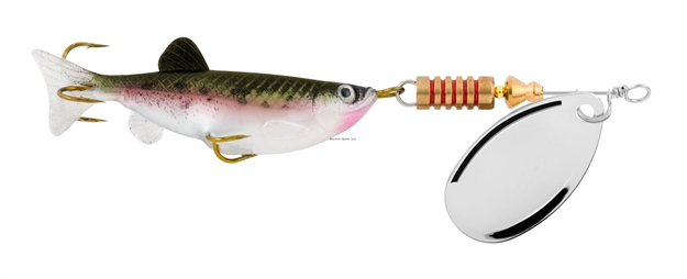 Picture of South Bend Min Spin 1/4Oz Slv/Rnbw Trt#2