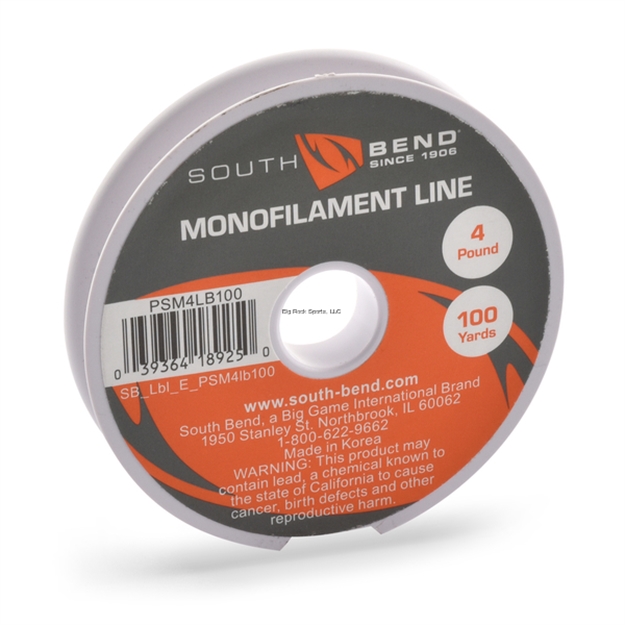 Picture of South Bend Pony Spool Mono 4Lb 100 YD