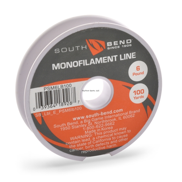 Picture of South Bend Pony Spool Mono 6Lb 100 YD