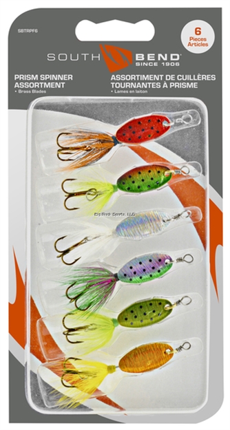 Picture of South Bend Prism Spinner 6 Pack