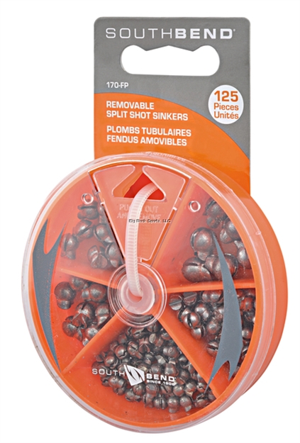 Picture of South Bend Split Shot Assortment Large Removable