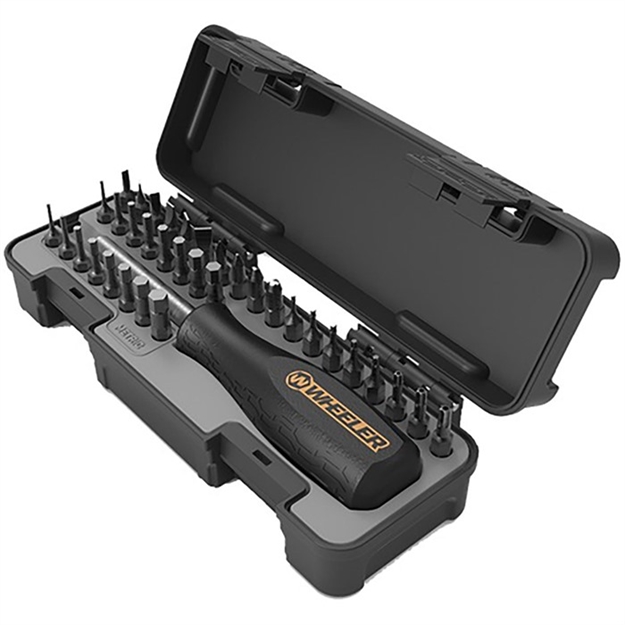 Picture of  Wheeler 4001005 Spacesaver Screwdriver Set Black 36 Pieces