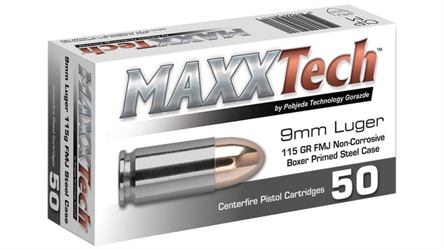 Picture of Spartan Ammunition 9Mm 115Gr Fmj