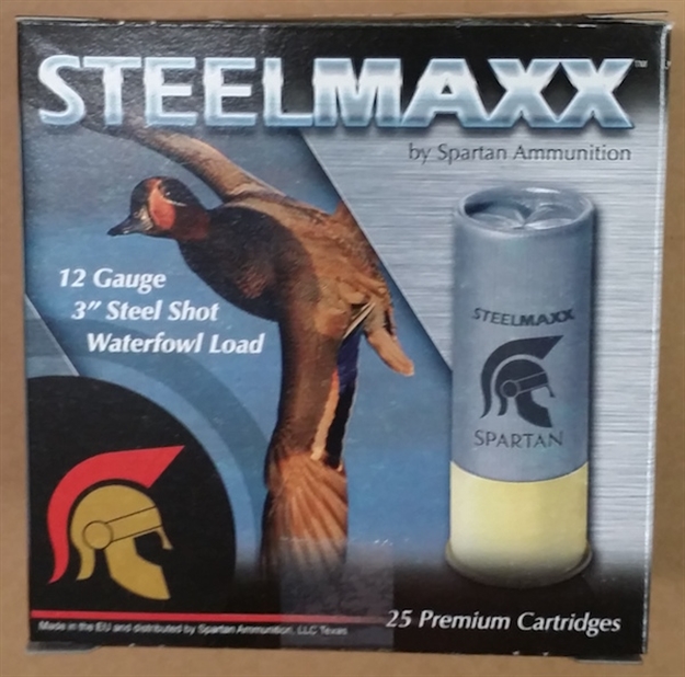 Picture of Spartan Ammunition Steel 12Ga 3" 11/8 25/Bx Sm123234