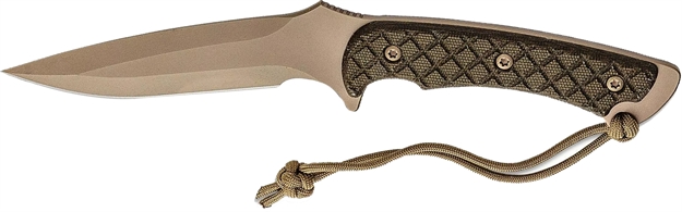 Picture of Spartan Blades Ares Fde Gold Elite Grade SB1DEBKNLTN -
