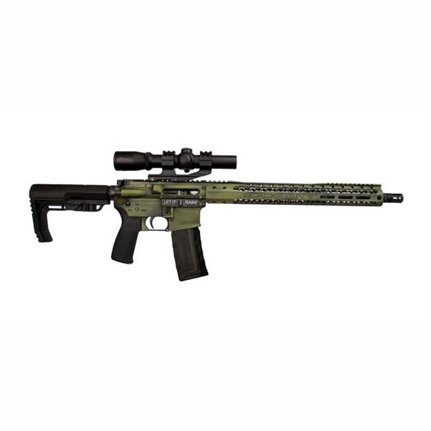 Picture of Spec15 Rifle 16In 5.56 Bazooka Green W/Burris Tac30 Scope