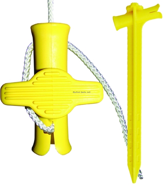 Picture of Speed Cinch Speed Cinch Scsyw-2 Speed Cinch Stake 2Pc Yellow