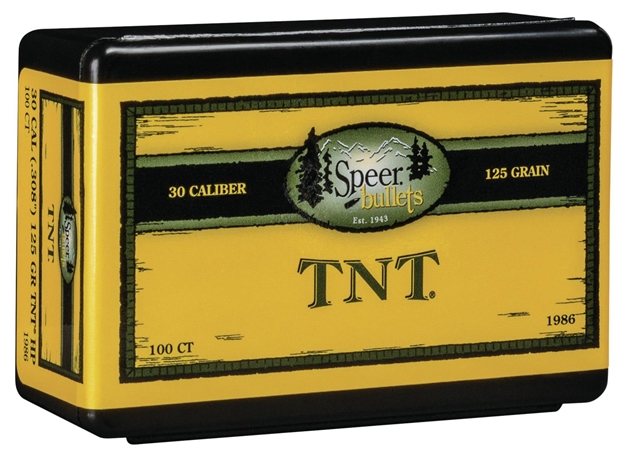 Picture of  Speer 1986 Tnt  30Cal 125Gr Jacketed Hollow Point 100 Per Box/5 Case 076683019868