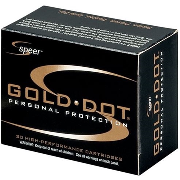 Picture of Speer Ammunition Gold Dot Short Barrel Pistol Ammo 45 Acp, Gdhp-Sb, 230 Gr, 820 Fps, 20 Rnd, Boxed 23975 076683239754