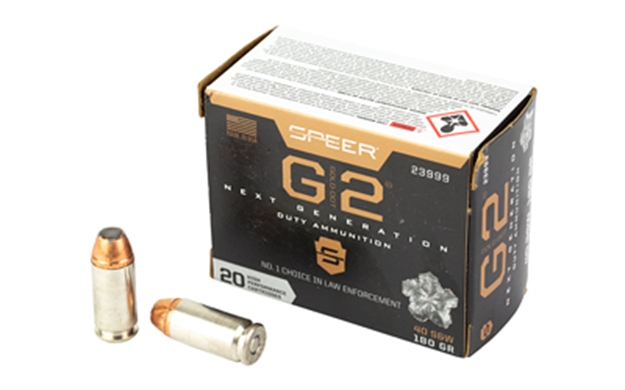 Picture of  Speer 23999 Gold Dot G2 40S&W 180Gr 20 Per Box/10 Case