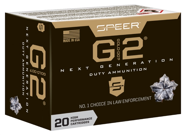 Picture of  Speer 23999 Gold Dot G2 40S&W 180Gr 20 Per Box/10 Case