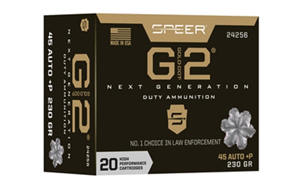 Picture of  Speer 24256 Gold Dot G2 45Acp+P 230Gr 20 Per Box/10 Case