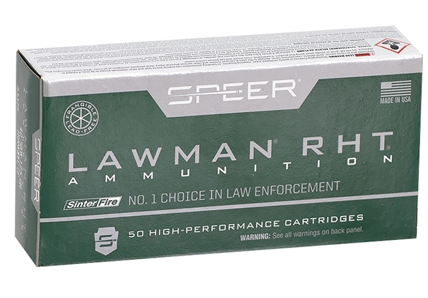 Picture of  Speer 53375 Lawman Training Rht 40S&W 125Gr Sinterfire Frangible 50 Per Box/20 Case 076683533753