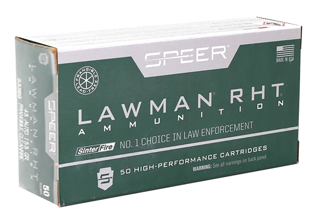 Picture of  Speer 53395 Lawman Training Rht 45Acp 155Gr Sinterfire Frangible 50 Per Box/20 Case 076683533951