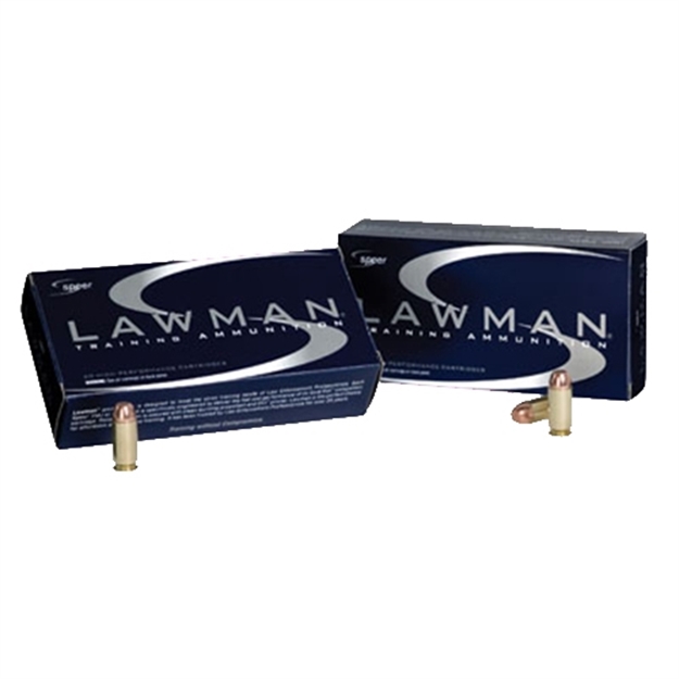 Picture of Speer Ammunition Lawman Pistol Ammo 357 Sig, Tmj Fn, 125 Gr, 1325 Fps, 50 Rnd, Boxed 076683539199 -
