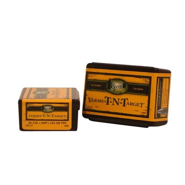 Picture of  Speer 1986 Tnt  30Cal 125Gr Jacketed Hollow Point 100 Per Box/5 Case
