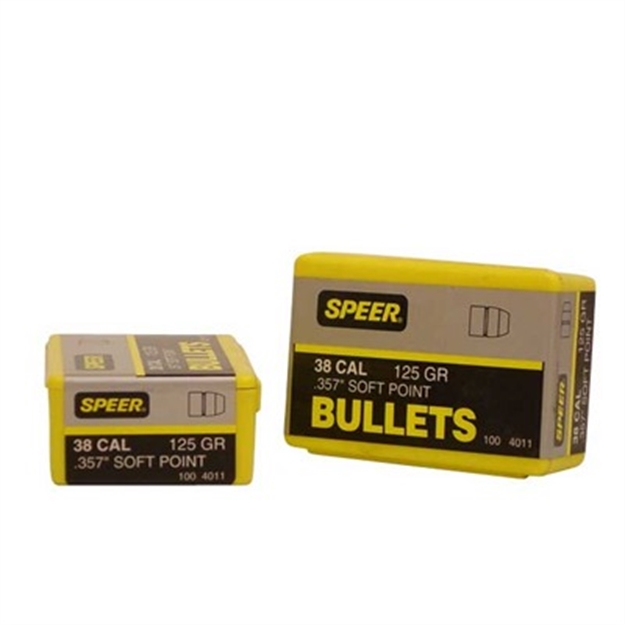 Picture of Speer Bullet .38 .357 125Gr Jsp