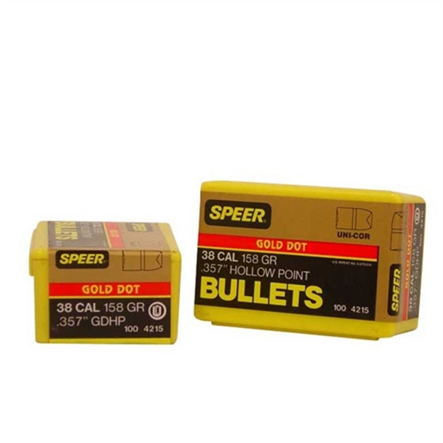 Picture of  Speer 4215 Deepcurl  38Cal 158Gr Hollow Point 100 Per Box/5 Case