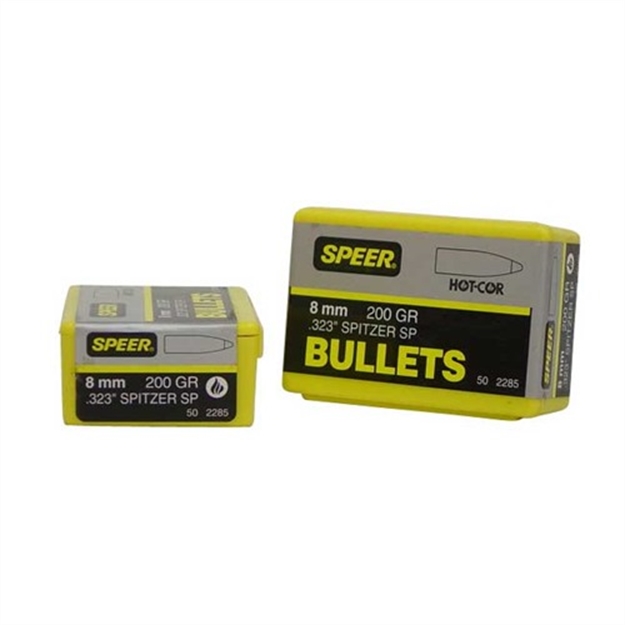 Picture of Speer Rifle Hunting Hot-Cor Bullets, 323-200-Gr Sptz Sp, 50 CT 2285