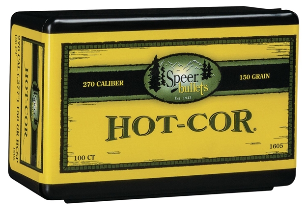 Picture of  Speer 1605 Hot-Cor  277Cal 150Gr Spitzer Soft Point 100 Per Box/5 Case 076683016058