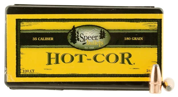 Picture of  Speer 2435 Hot-Cor  35Cal 180Gr Spitzer Soft Point 100 Per Box/5 Case