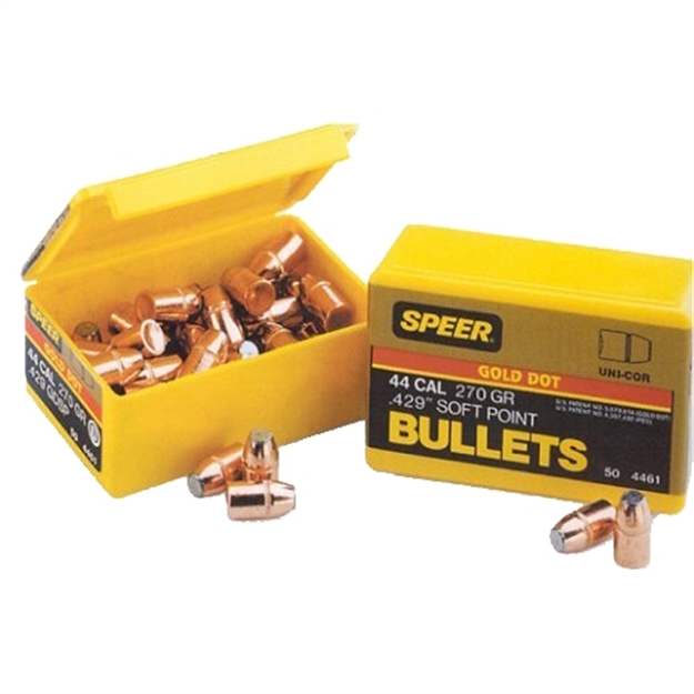 Picture of  Speer 4456 Deepcurl  44 Cal .429 240 GR Soft Point 100 Per Box/ 10 Case 076683044563