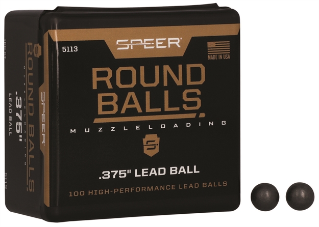 Picture of  Speer 5113 Lead Balls  36Cal Lead Ball 79Gr 100 Per Box/5 Case 076683051134