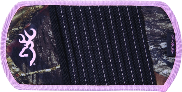 Picture of Spg Cd/Dvd Visor Organizer Browning Camo Pink Buckmark