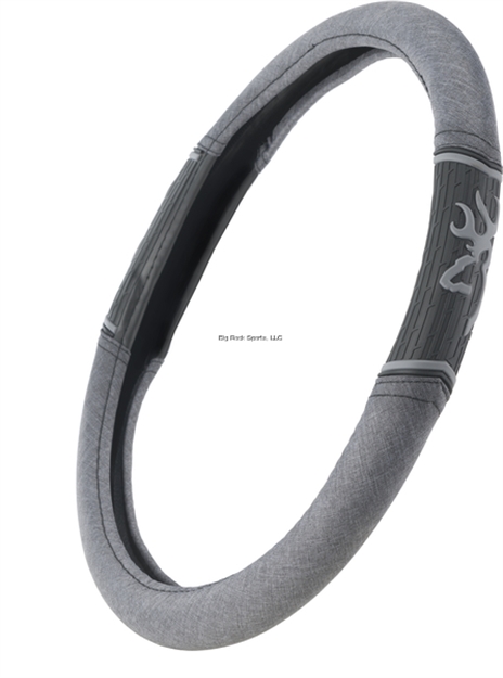 Picture of Spg Chevron 2-Grip Steering Wheel Cover - Heather Black