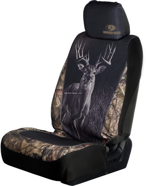 Picture of Spg Low Back Seat Cover Wildlife Scene - Mossy Oak Country