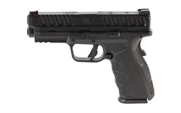Picture of  Springfield Armory Xddg9101bosp XD Mod3 Osp 9Mm Luger 16+1 4" Black Melonite Steel Barrel, Black Melonite Steel Optic Ready/Serrated Slide, Black Polymer Frame W/Picatinny Rail, One Mag