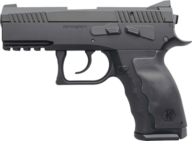 Picture of Sphinx Sdp Compact Alpha 9Mm 3.75" Black 15Rd W/3 Mags