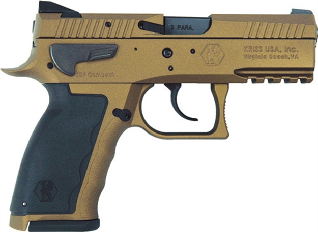 Picture of Sphinx Sdp Compact Alpha 9Mm 3.75" Burnt Bronze 15Rd