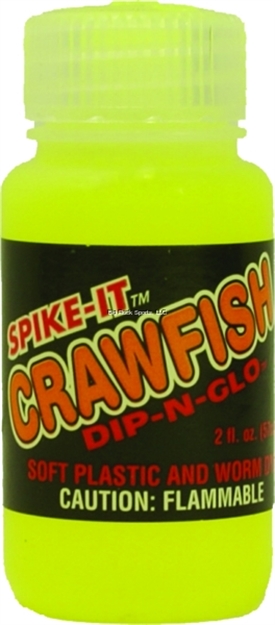 Picture of Spike-It 2Oz Dip-N-Glo Soft Plastic Lure Dye Cht Crawfish Scent