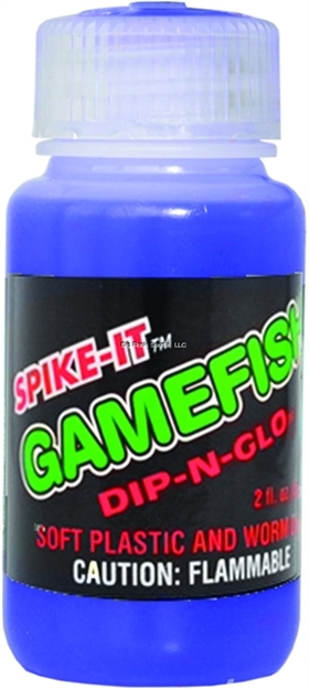 Picture of Spike-It Dip-N-Glo Gamefish Blue