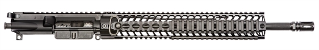 Picture of Spikes Stu5435r2s Complete Upper  5.56X45mm Nato 16" Black Phosphate/Midlength Barrel, 7075-T6 Aluminum Black Receiver, 12" Sar3 Free-Floating Handguard For Ar-15 STU5435-R2S 815648023331