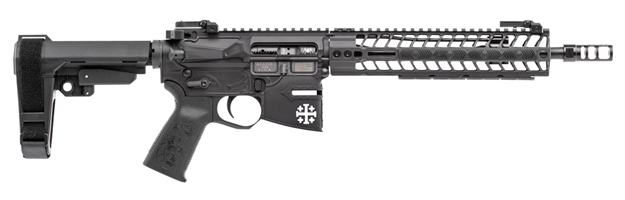 Picture of Spikes  Rare Breed Crusader  
Ar Pistol Semi-Automatic 5.56 Nato 11.5" NO Magazine Black Hardcoat Anodized/Black Phosphate