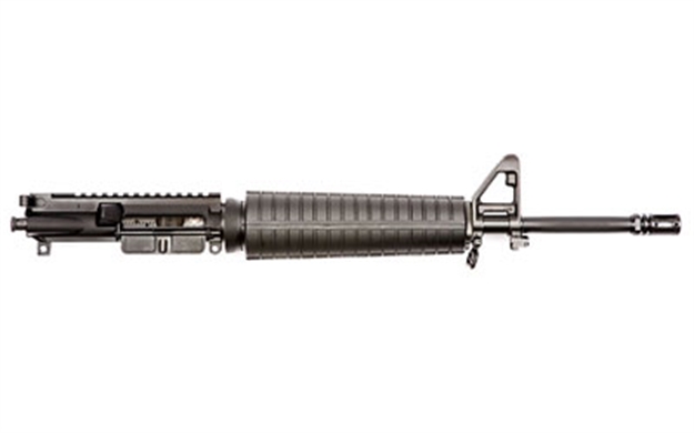 Picture of Spikes Stu5435mls Complete Upper  5.56X45mm Nato 16" Black Phosphate/Midlength Barrel, 7075-T6 Aluminum Black Receiver, 12" Sar3 Free-Floating Handguard For Ar-15 STU5435-MLS 815648023317