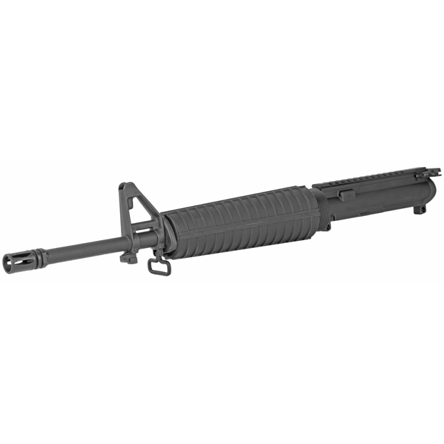 Picture of Spikes Stu5435mls Complete Upper  5.56X45mm Nato 16" Black Phosphate/Midlength Barrel, 7075-T6 Aluminum Black Receiver, 12" Sar3 Free-Floating Handguard For Ar-15 STU5435-MLS