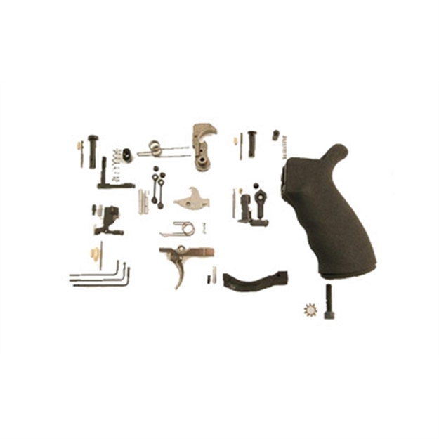 Picture of  Spikes Tactical Slpk301 Lower Parts Kit Enhanced Black AR Platform 855319005440