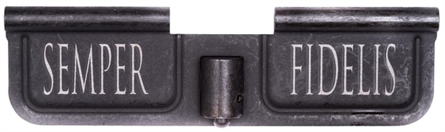 Picture of  Spikes Sed7008 Ejection Port Door Semper Fidelis Ar-15 Black Phosphate Steel